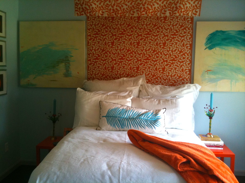 Example of an eclectic bedroom design in New Orleans