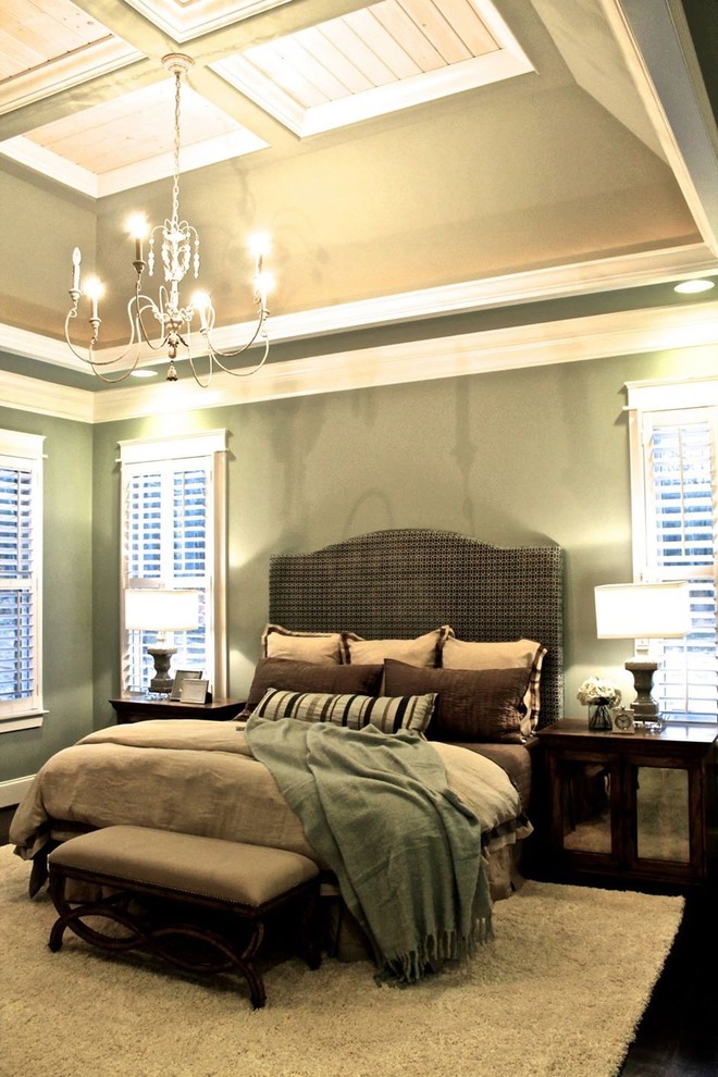This is an example of a classic bedroom in Birmingham.