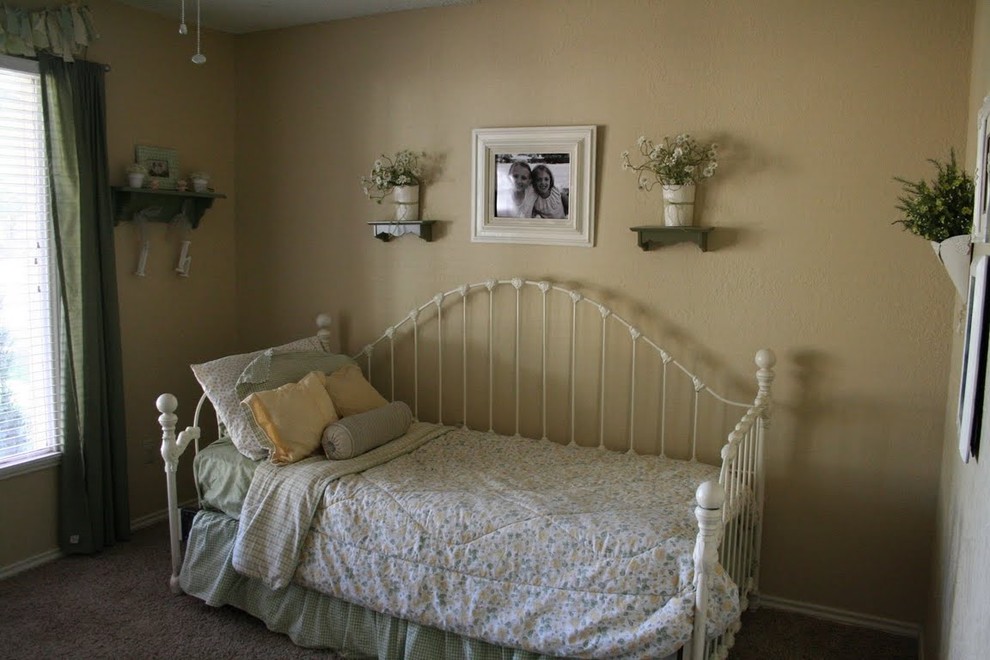 Elegant bedroom photo in Other