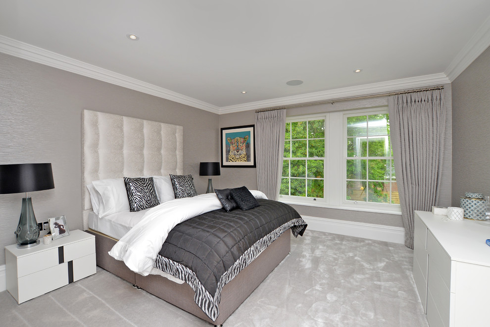 Classic bedroom in Surrey.