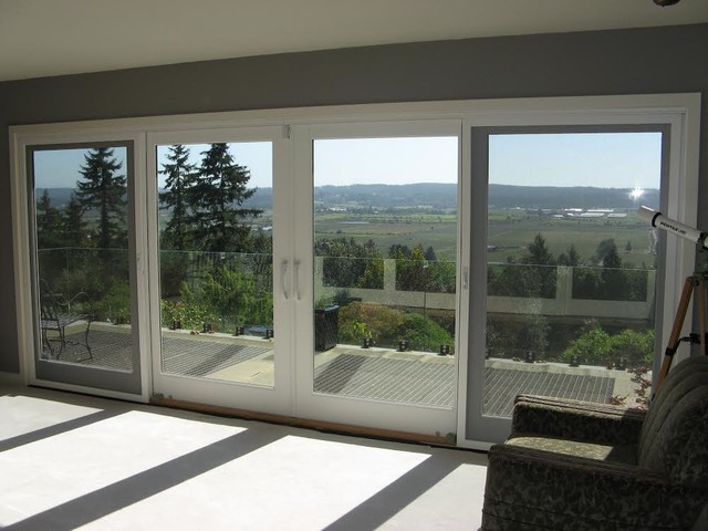 4-Panel Sliding Patio Door - Contemporary - Bedroom - Other - By Window  Craft Sales Inc. | Houzz Ie