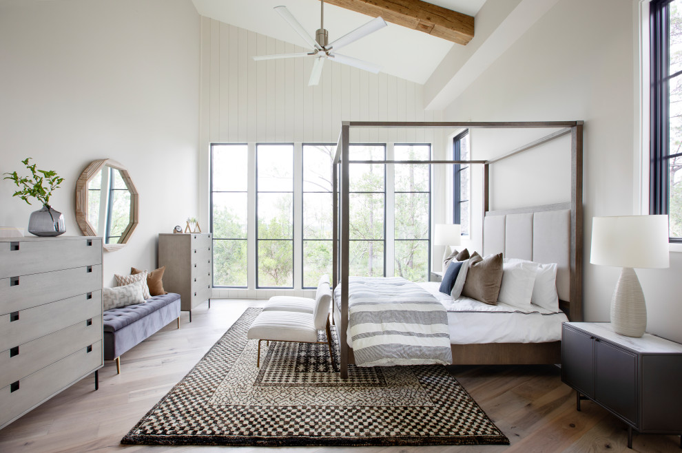 Design ideas for a nautical bedroom in Charleston.