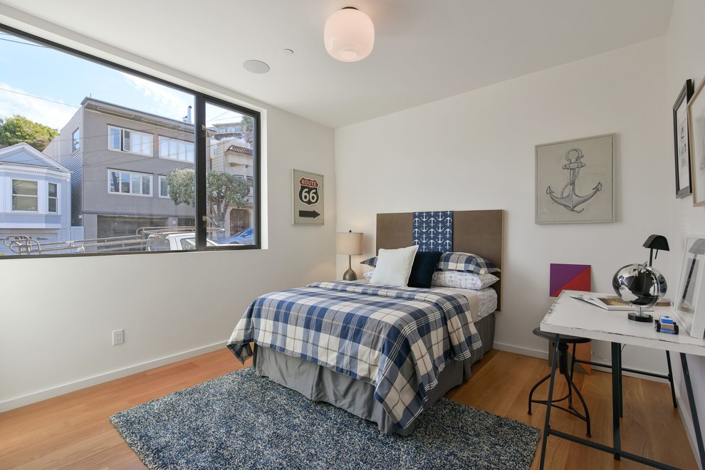 Modernes Schlafzimmer in San Francisco