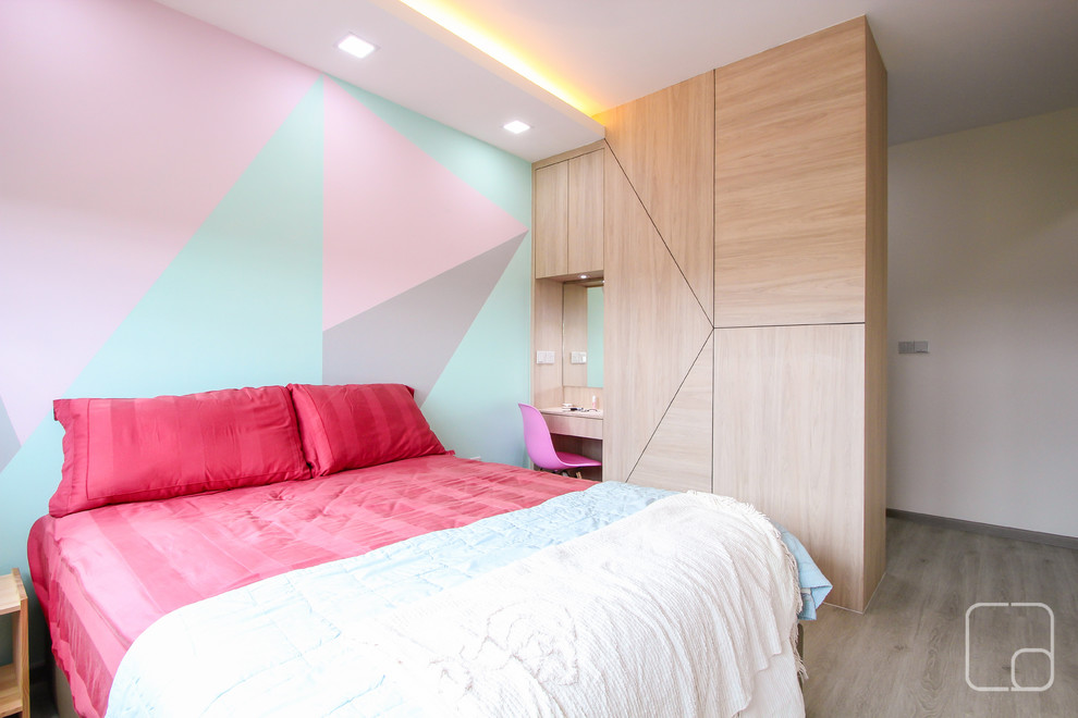Klassisches Schlafzimmer in Singapur