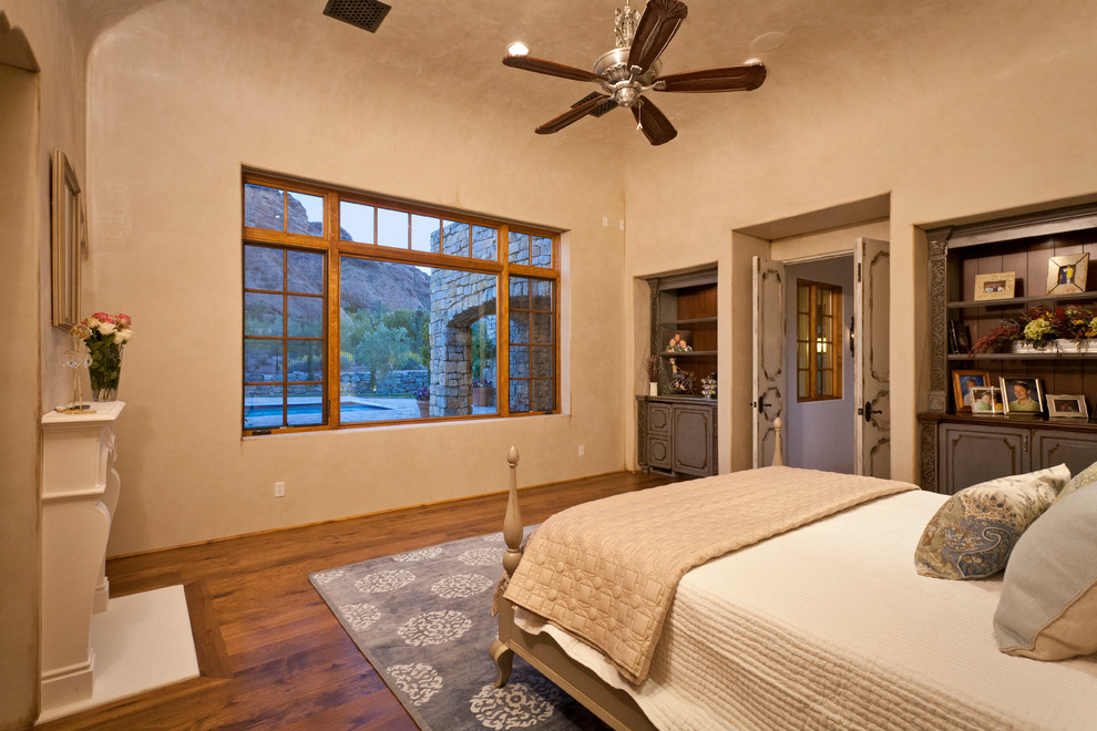 Mediterranean bedroom in Phoenix.