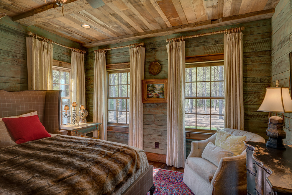 Mountain style bedroom photo in Charlotte