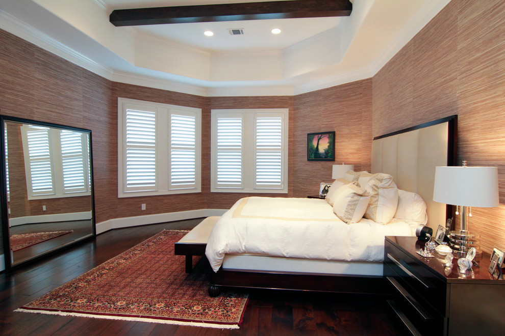 Klassisches Schlafzimmer in Houston