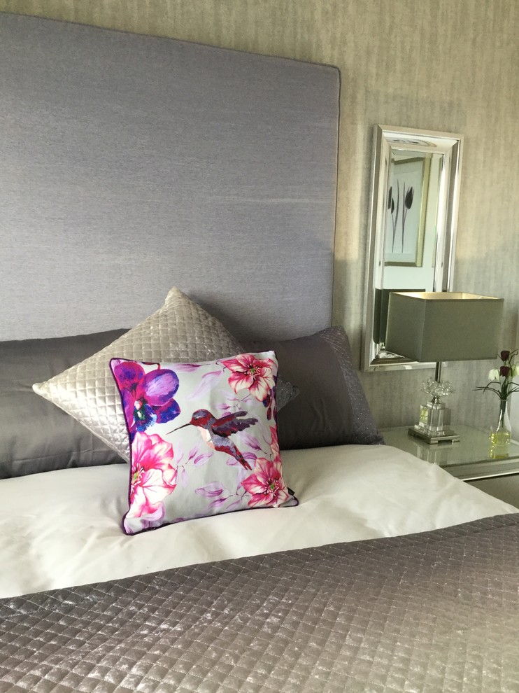 A Beautiful Budget Showhouse Contemporary Bedroom Glasgow by XS