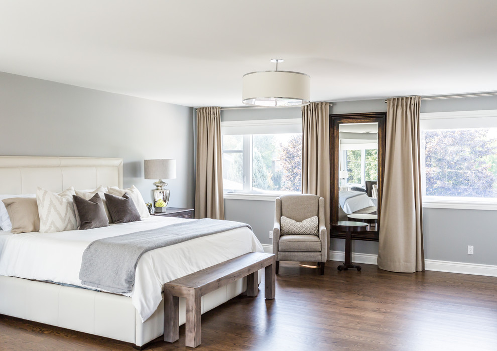 A beautiful master bedroom Traditional Bedroom Montreal by Lux Decor Houzz
