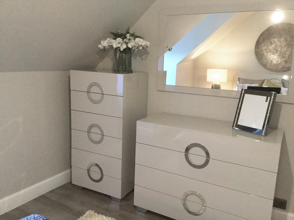 A Guest Bedroom MakeOver Contemporary Bedroom Glasgow by XS