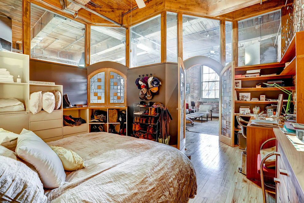 Acme Loft Industrial Bedroom Denver by Abode Real Estate Houzz