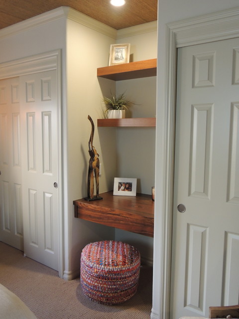 African Inspired Bedroom Transitional Bedroom San Diego