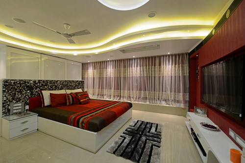 Bedroom with false Ceiling Design