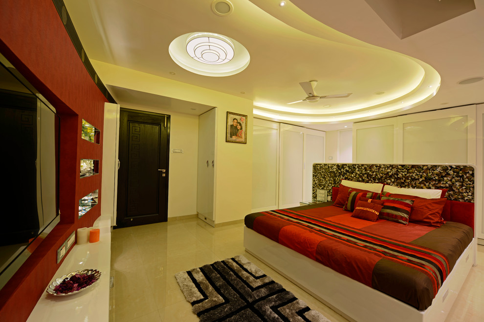 Agrawals Penthouse Contemporary Bedroom Mumbai by AIS Designs