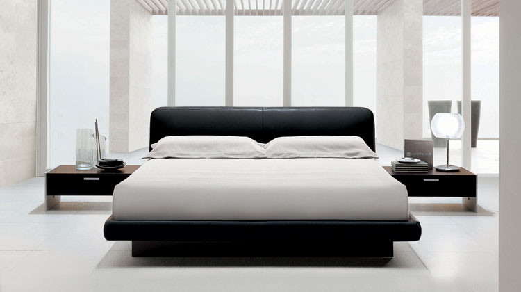 Inspiration for a contemporary bedroom in Chicago.