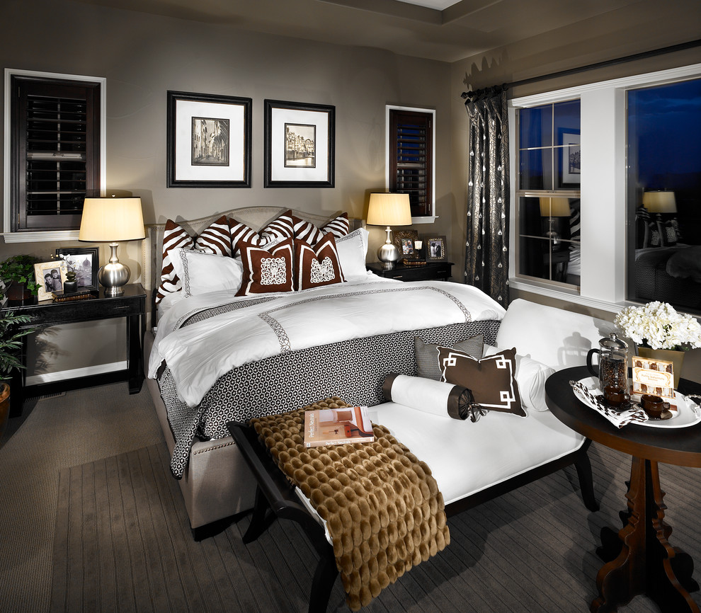 Alize Model Master Bedroom Traditional Bedroom Denver by Shea