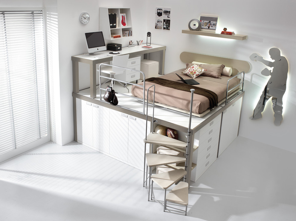 Design ideas for a modern bedroom.