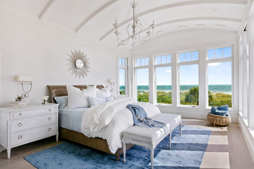 22 Coastal Design Bedroom Ideas - The Nautical Decor Store