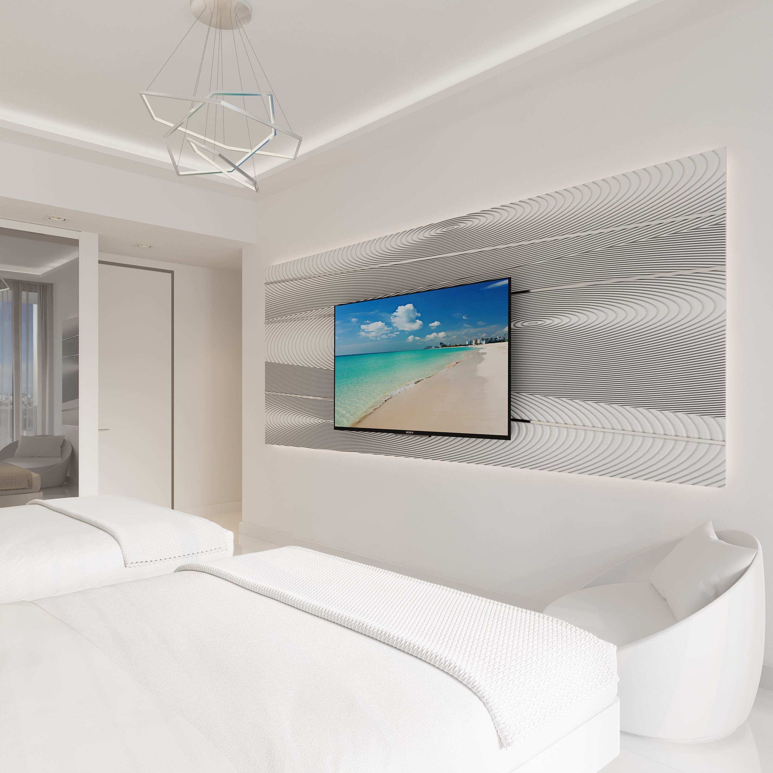 Armani Casa, Bedrooms, Sunny Isles Beach, Florida - Modern - Bedroom -  Miami - by Natalia Neverko Design | Houzz