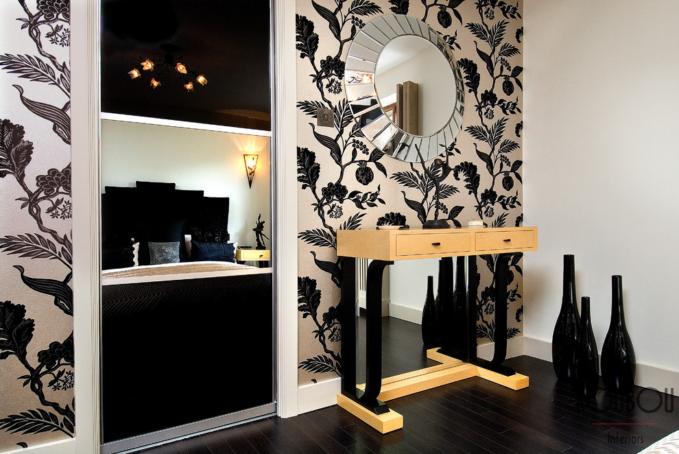 Art Deco Bedroom Contemporary Bedroom London by Koubou