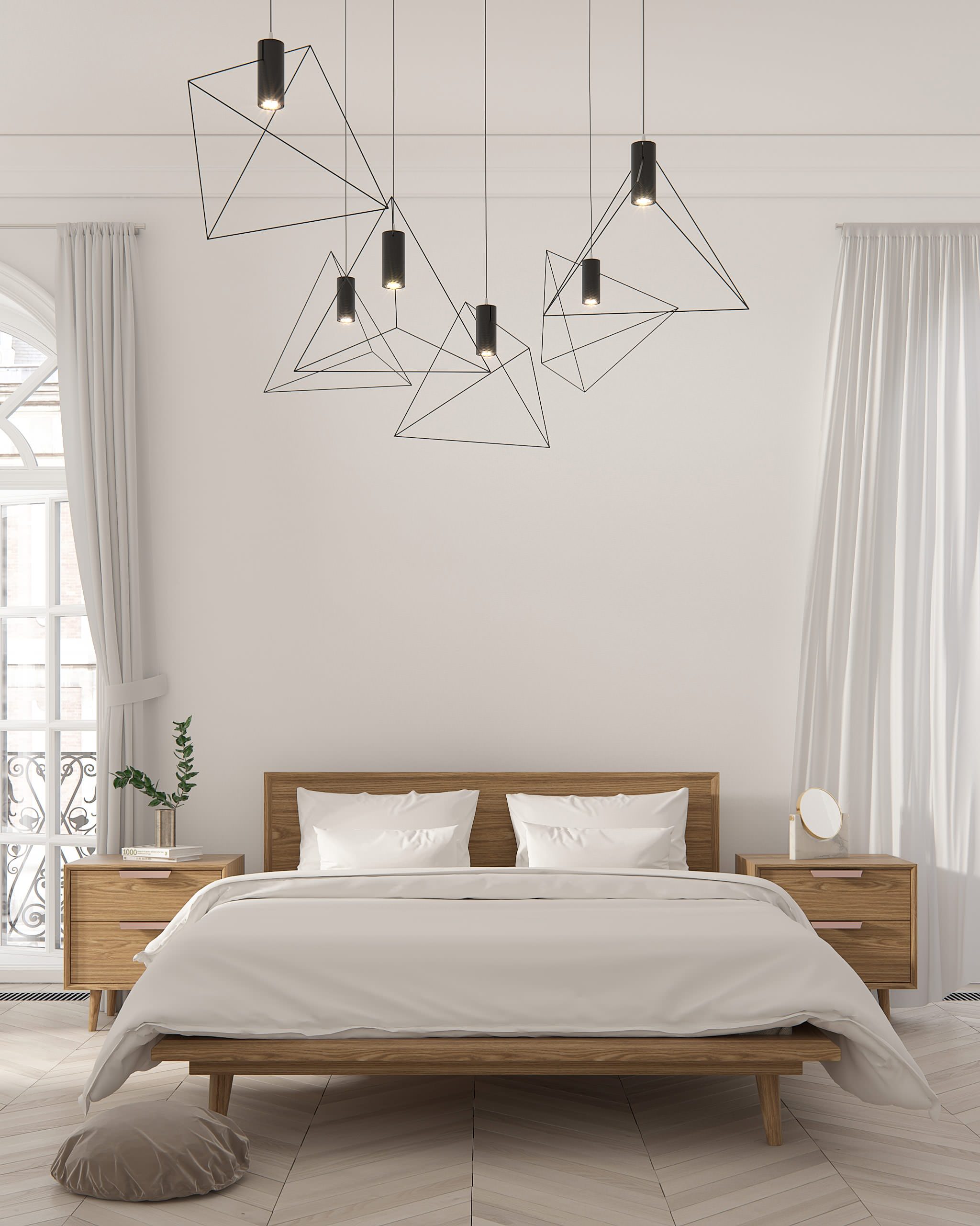 75 Scandinavian Bedroom Ideas You'll Love - February, 2023 | Houzz