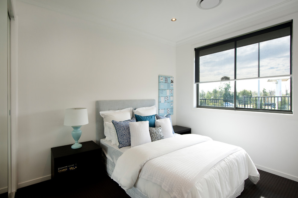 Traditional bedroom in Sydney.