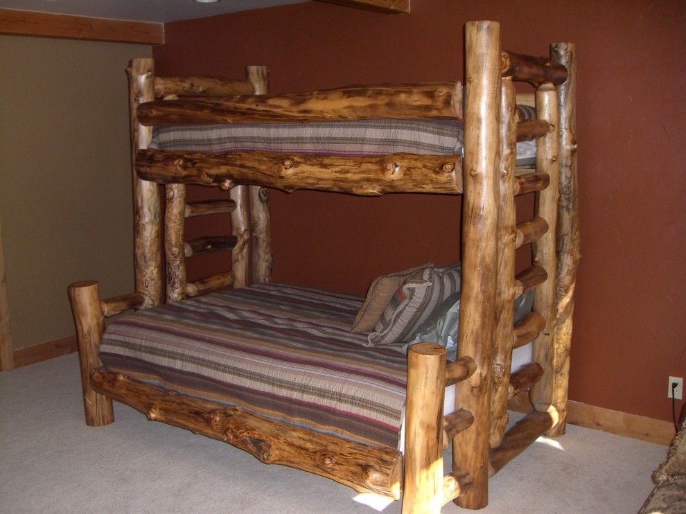 Aspen Log Furniture Rustic Bedroom Other by Alpine Furniture