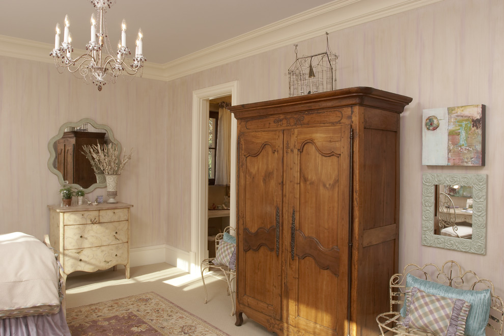 Inspiration for a french country bedroom remodel in Jacksonville