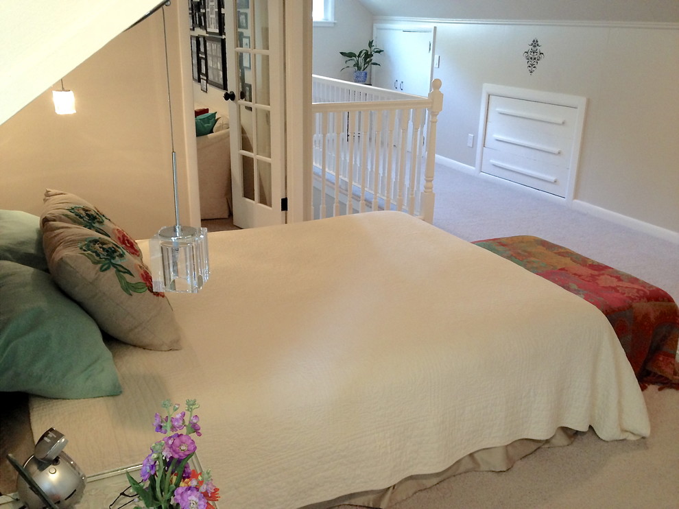 Attic Bedroom Makeover Traditional Bedroom Other by Align