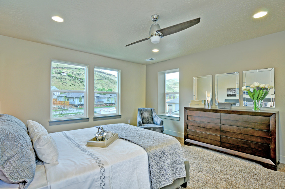 "AWARD WINNING" The Horizon Contemporary Bedroom Boise by Boise