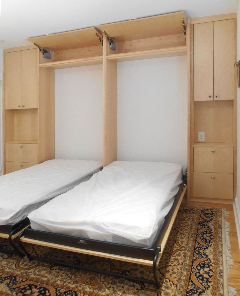 Foto de dormitorio actual pequeño