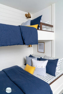 Camera da letto blu con pareti verdi - Foto, Idee, Arredamento - Febbraio  2024