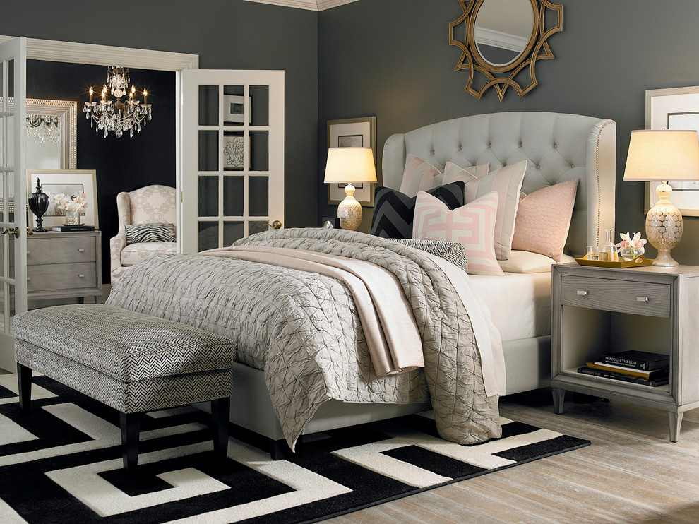 gray bedroom furniture bassett