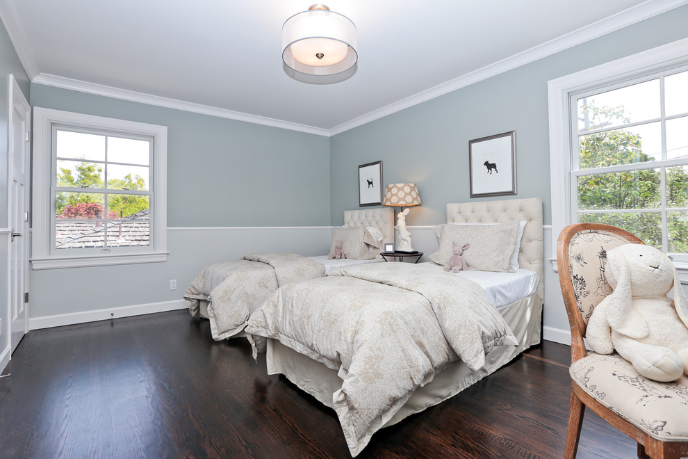 Bedroom - transitional bedroom idea in Other