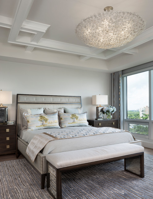 Beach Style Bedroom - Maritim - Schlafzimmer - Miami