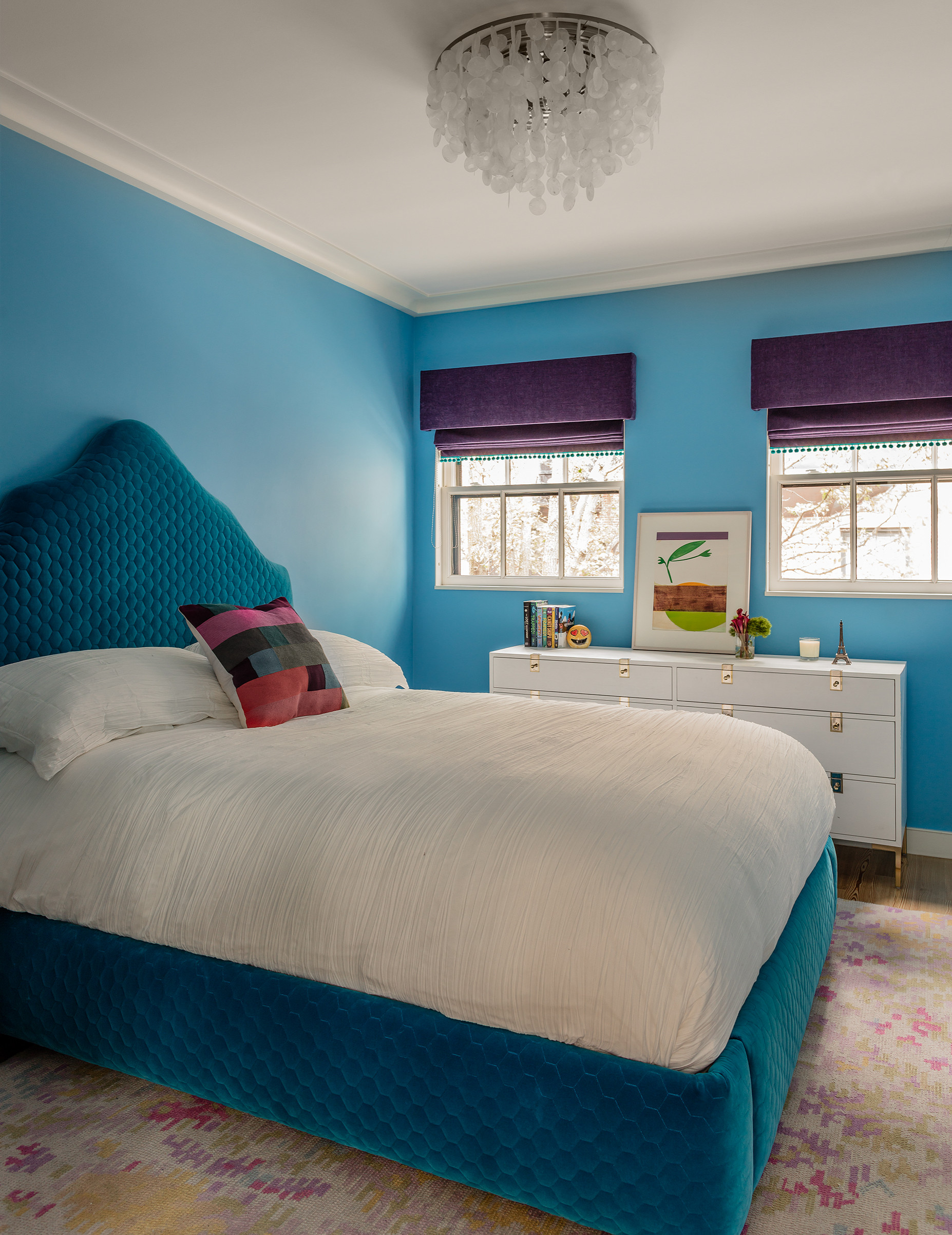 75 Beautiful Turquoise Bedroom Ideas & Designs - March 2023 | Houzz AU