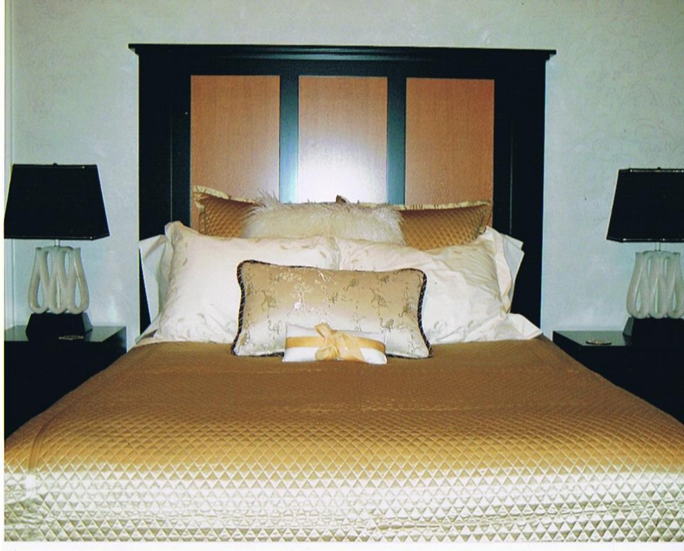Foto di una camera da letto tradizionale