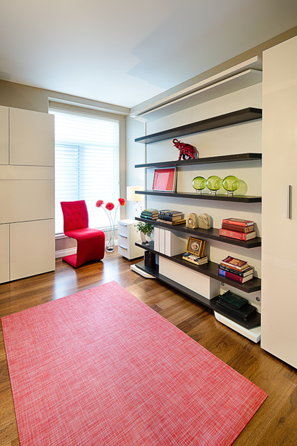 Bedroom & Home Office All in One - Minimalistisch - Schlafzimmer