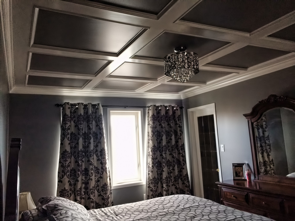 Bedroom Coffered Ceiling Modern Bedroom Toronto by Aztec