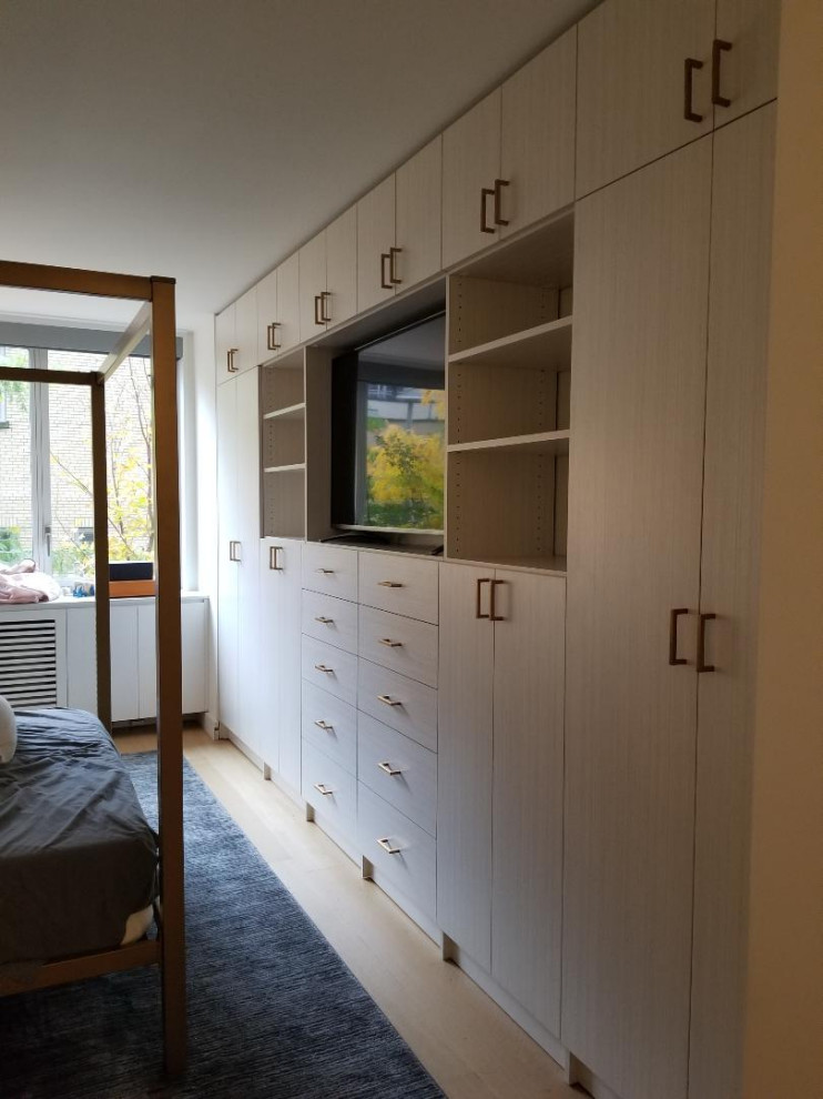 Bedroom Entertainment Center - Modern - Bedroom - New York - by Smart ...