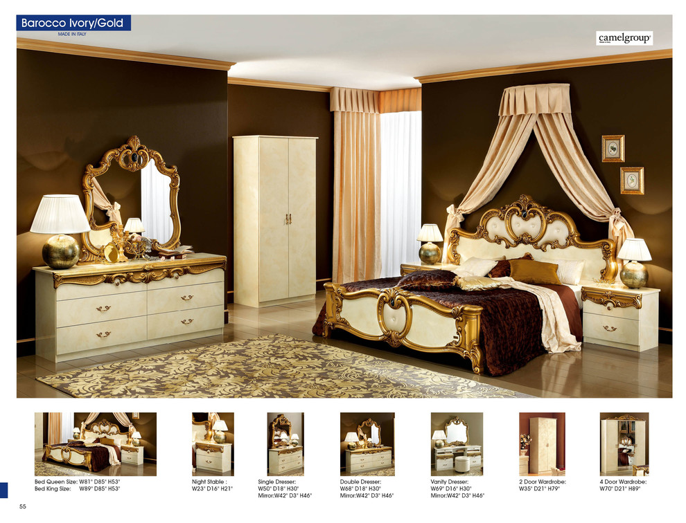 Example of an ornate bedroom design in DC Metro