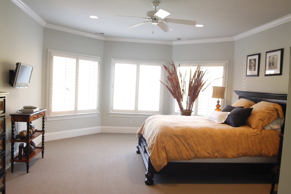 Design ideas for a bedroom in Charlotte.