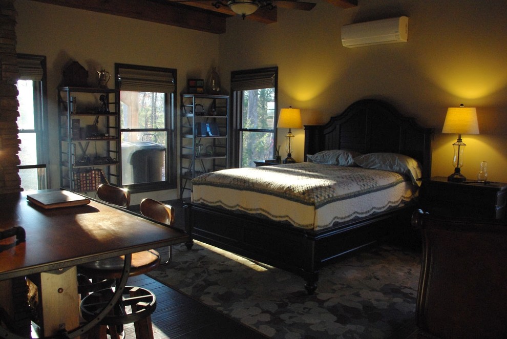 Mountain style bedroom photo in St Louis