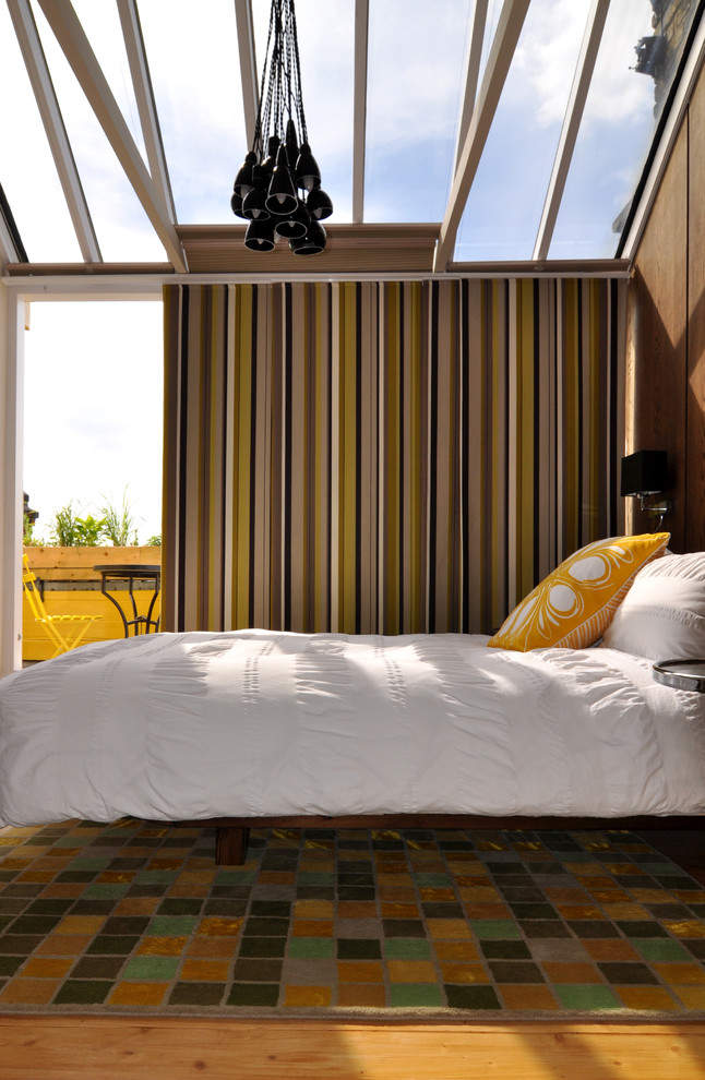 Bedroom in the sky Contemporary Bedroom London by Kia Designs