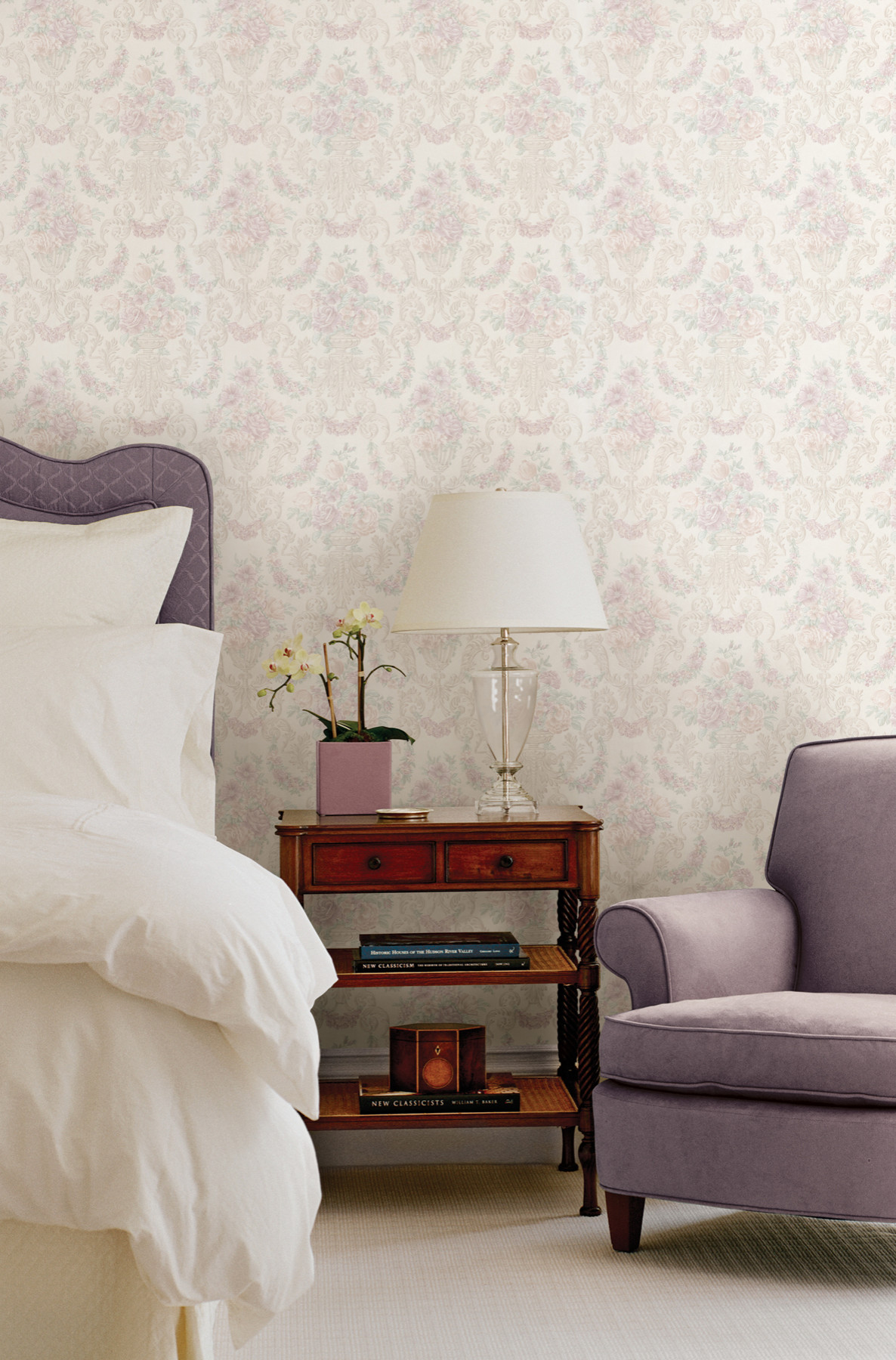 Bedroom Romantic Wallpaper - Custom 3d Flooring Murals Photo Floor