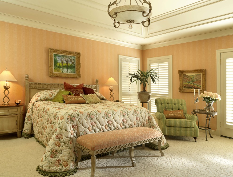 Classic bedroom in St Louis.