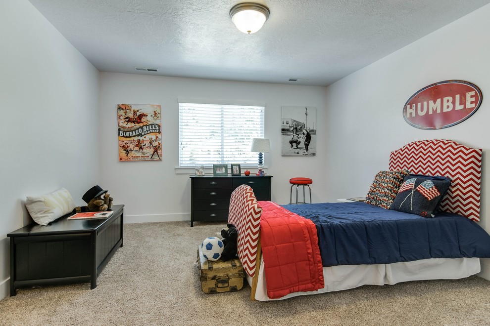 This is an example of a bedroom in Salt Lake City.