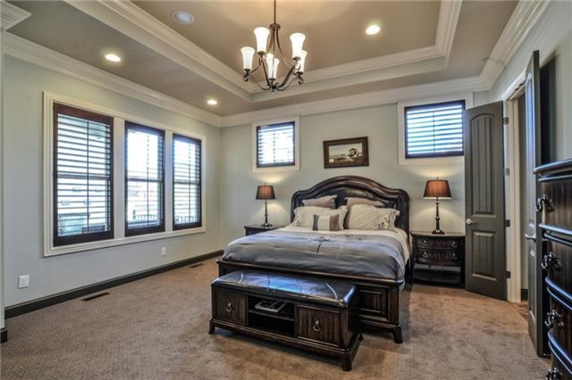 Photo of a traditional bedroom in Nashville.