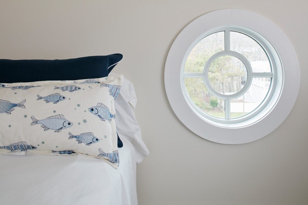 Photo of a nautical bedroom in Other.