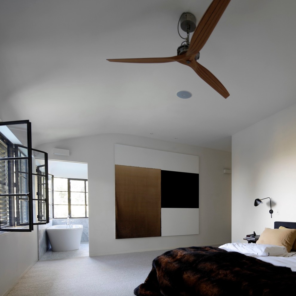 Design ideas for a classic bedroom in Sydney.